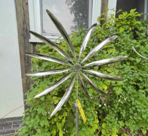 Windspiel Impression ST silber & blowtorched